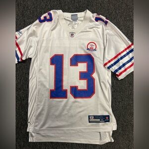 Men’s Reebok Buffalo Bills Stevie Johnson Jersey Sz M Medium White